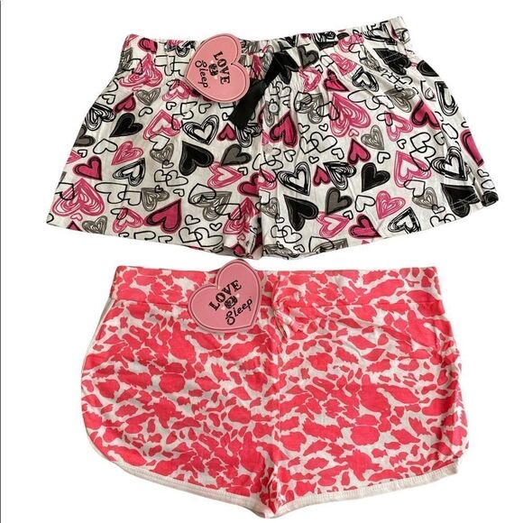 Pajama Shorts Loungewear Size Large Bundle NWT - Picture 1 of 7
